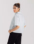 CROPPED PATCH POCKET SHIRT